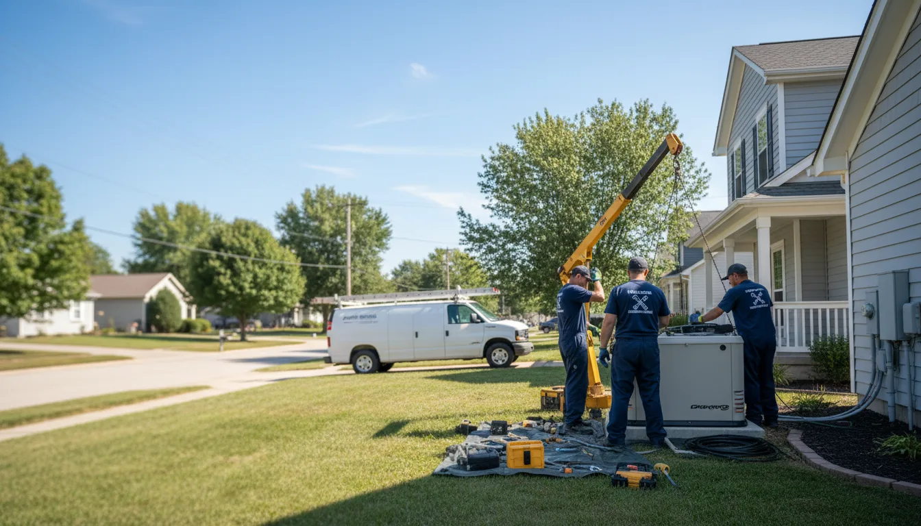 Generator Installation in Central Village, CT near me